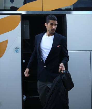 Iran National Football Team departs Antalya for 2026 FIFA World Cup, WM, Weltmeisterschaft, Fussball after training camp ANTALYA, TURKIYE - JUNE 6: Player of Iran arrives CIP Terminal at Antalya Airport before departing for Tijuana, Mexico as part of Iranian national soccer team s preparations for the 2026 FIFA World Cup after completing its training camp in Antalya, Turkiye on June 6, 2026. Fatih Hepokur Anadolu Antalya Turkey. Editorial use only. Please get in touch for any other usage.  Copyright: x2026xAnadoluxFatihxHepokurx