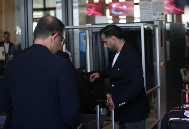 Iran National Football Team departs Antalya for 2026 FIFA World Cup, WM, Weltmeisterschaft, Fussball after training camp ANTALYA, TURKIYE - JUNE 6: Player of Iran arrives CIP Terminal at Antalya Airport before departing for Tijuana, Mexico as part of Iranian national soccer team s preparations for the 2026 FIFA World Cup after completing its training camp in Antalya, Turkiye on June 6, 2026. Fatih Hepokur Anadolu Antalya Turkey. Editorial use only. Please get in touch for any other usage.  Copyright: x2026xAnadoluxFatihxHepokurx