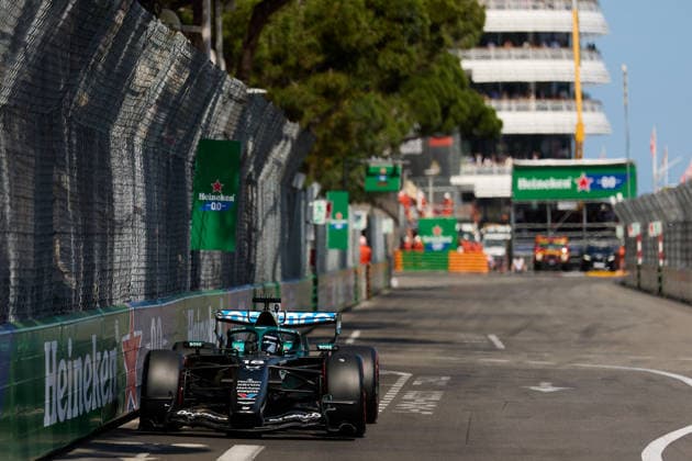 F1 Grand Prix of Monaco - Qualifying Lance Stroll of Canada driving the (18) Aston Martin Aramco F1 Team AMR26 on track during qualifying ahead of the F1 Grand Prix of Monaco at Circuit de Monaco on June 6, 2026, in Monte-Carlo, Monaco. Monte-Carlo Circuit de Monaco Monte-Carlo Monaco RL_F1GPMCO_2K26_000430 Copyright: xRicardoxLarreinax