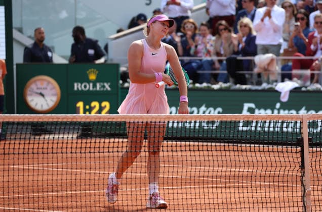 Roland Garros 2026 - Finale Chwalinska vs Andreeva La Russe Mirra Andreeva, Ã¢gÃ e de 19 ans, a battu la Polonaise Maja Chwalinska (6-3, 6-2) samedi 6 juin lors de la finale de Roland-Garros Ã Paris. Nineteen-year-old Russian Mirra Andreeva beat Poland s Maja Chwalinska (6-3, 6-2) on Saturday, June 6, in the French Open final in Paris, France.  Copyright: xFabricexChasseryx