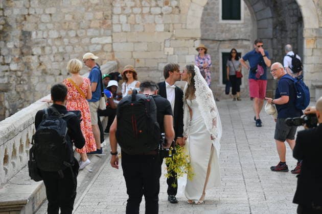 Dubrovnik, 060626. Wedding of Croatian footballer Borna Sosa. Photo: Bozo Radic CROPIX Dubrovnik Croatia Copyright: xxBozoxRadicx xCROPIXx wedding_borna_sosa05-060626