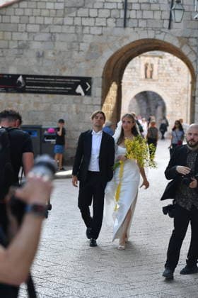 Dubrovnik, 060626. Wedding of Croatian footballer Borna Sosa. Photo: Bozo Radic CROPIX Dubrovnik Croatia Copyright: xxBozoxRadicx xCROPIXx wedding_borna_sosa24-060626