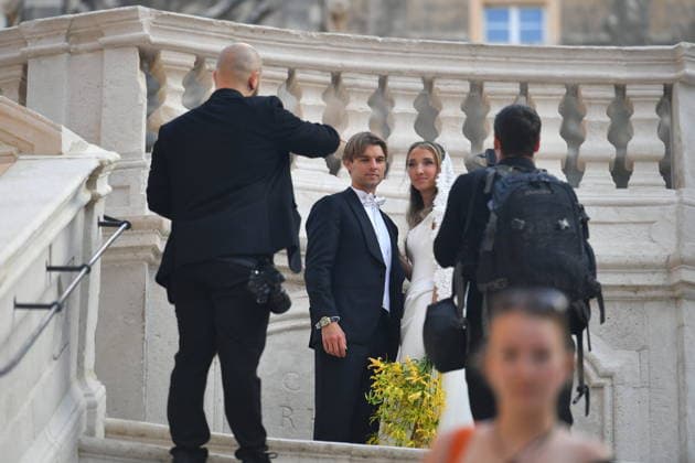 Dubrovnik, 060626. Wedding of Croatian footballer Borna Sosa. Photo: Bozo Radic CROPIX Dubrovnik Croatia Copyright: xxBozoxRadicx xCROPIXx wedding_borna_sosa07-060626