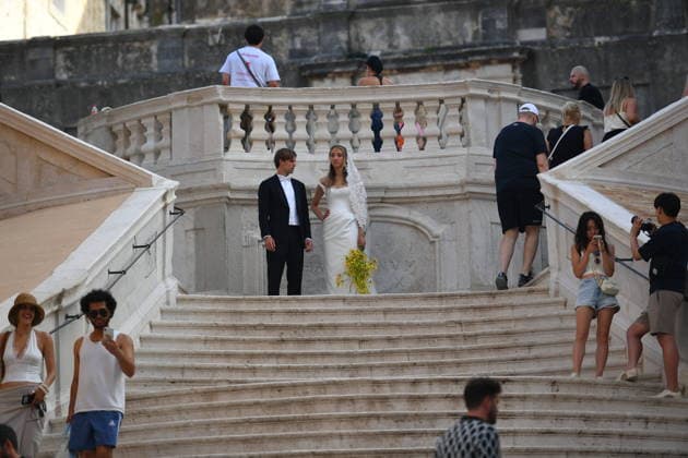 Dubrovnik, 060626. Wedding of Croatian footballer Borna Sosa. Photo: Bozo Radic CROPIX Dubrovnik Croatia Copyright: xxBozoxRadicx xCROPIXx wedding_borna_sosa11-060626