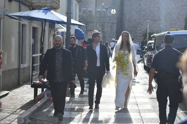 Dubrovnik, 060626. Wedding of Croatian footballer Borna Sosa. Photo: Bozo Radic CROPIX Dubrovnik Croatia Copyright: xxBozoxRadicx xCROPIXx wedding_borna_sosa27-060626