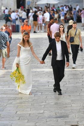 Dubrovnik, 060626. Wedding of Croatian footballer Borna Sosa. Photo: Bozo Radic CROPIX Dubrovnik Croatia Copyright: xxBozoxRadicx xCROPIXx wedding_borna_sosa31-060626
