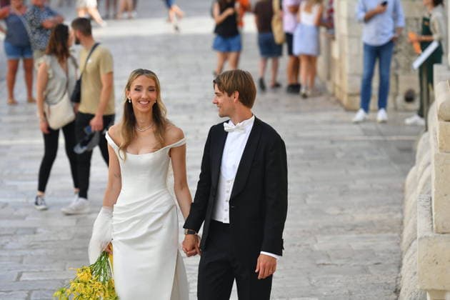 Dubrovnik, 060626. Wedding of Croatian footballer Borna Sosa. Photo: Bozo Radic CROPIX Dubrovnik Croatia Copyright: xxBozoxRadicx xCROPIXx wedding_borna_sosa33-060626