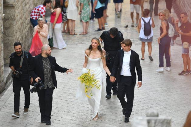 Dubrovnik, 060626. Wedding of Croatian footballer Borna Sosa. Photo: Bozo Radic CROPIX Dubrovnik Croatia Copyright: xxBozoxRadicx xCROPIXx wedding_borna_sosa34-060626