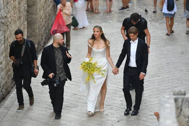Dubrovnik, 060626. Wedding of Croatian footballer Borna Sosa. Photo: Bozo Radic CROPIX Dubrovnik Croatia Copyright: xxBozoxRadicx xCROPIXx wedding_borna_sosa35-060626