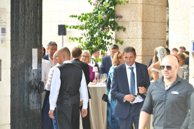 Dubrovnik, 060626. Wedding of Croatian footballer Borna Sosa. Photo: Bozo Radic CROPIX Dubrovnik Croatia Copyright: xxBozoxRadicx xCROPIXx wedding_borna_sosa51-060626