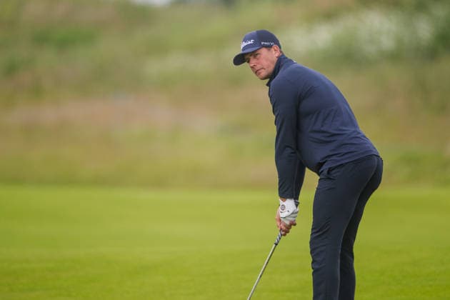 AMSTERDAM, NETHERLANDS - JUNE 06: Niklas Norgaard of Denmark plays his second shot from the fairway of the 16th hole during the third round of the KLM Open at The International on June 6, 2026 in Amsterdam, Netherlands. Credit: Andy Astfalck NurPhoto Netherlands Copyright: xAndyxAstfalckx