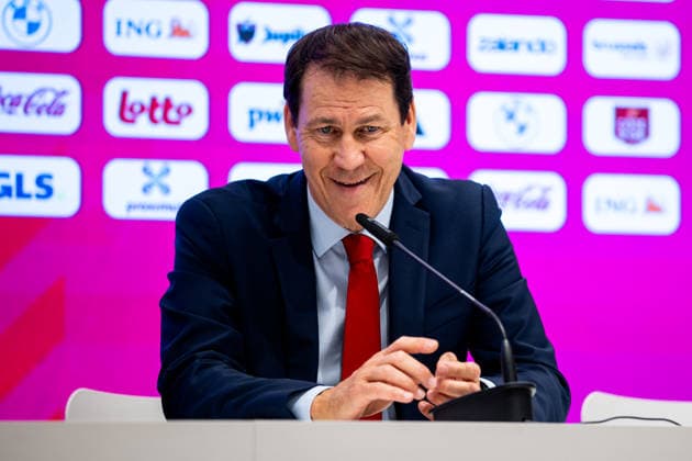 BRUSSELS, BELGIUM - JUNE 6: Belgium head coach Rudi Garcia attends a press conference, PK, Pressekonferenz after the International Friendly, Länderspiel, Nationalmannschaft match between Belgium and Tunisia at King Baudouin Stadium on June 6, 2026 in Brussels, Belgium.  Copyright: xRenexNijhuis MBxMediax