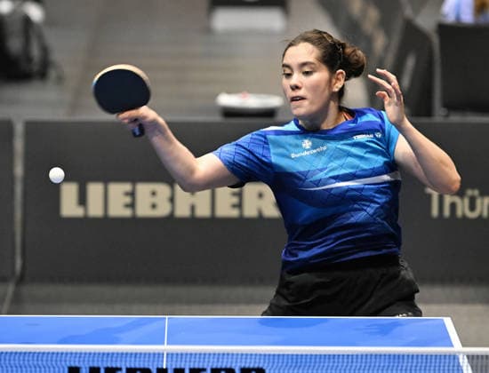 Schreiner_Franziska-TSV_1909_Langstadt-TT-Finals_2026_Erfurt-5900A - LOTTO Thüringen TT-Finals 2026 in Erfurt. Deutsche Meisterschaften der Damen und Herren am 6. Juni 2026 in der Messe Erfurt. Schreiner_Franziska-TSV_1909_Langstadt-TT-Finals_2026_Erfurt-5900A - LOTTO Thüringen TT-Finals 2026 in Erfurt. Deutsche Meisterschaften der Damen und Herren am 6. Juni 2026 in der Messe Erfurt. Erfurt Messe Erfurt Thüringen Deutschland