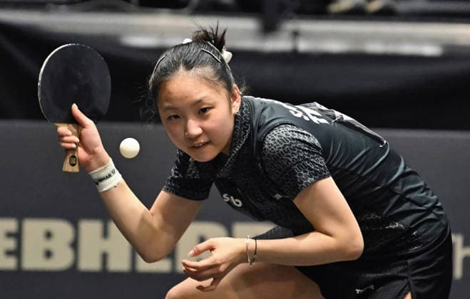 Wang_Lisa-1._FC_Saarbrücken-TT-TT-Finals_2026_Erfurt-5936A - LOTTO Thüringen TT-Finals 2026 in Erfurt. Deutsche Meisterschaften der Damen und Herren am 6. Juni 2026 in der Messe Erfurt. Wang_Lisa-1._FC_Saarbrücken-TT-TT-Finals_2026_Erfurt-5936A - LOTTO Thüringen TT-Finals 2026 in Erfurt. Deutsche Meisterschaften der Damen und Herren am 6. Juni 2026 in der Messe Erfurt. Erfurt Messe Erfurt Thüringen Deutschland