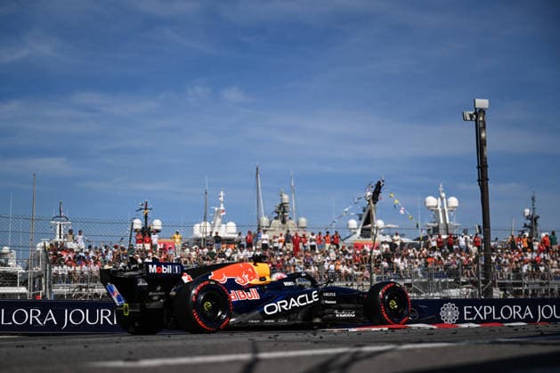 June 6, 2026, Mezzolombardo, Mezzolombardo, Italy: Dutch driver Max Verstappen, Oracle Red Bull Racing drives during the Qualifying Session of the Formula 1 Louis Vuitton Grand Prix de Monaco, Montecarlo. Mezzolombardo Italy - ZUMAf150 20260606_zsp_f150_042 Copyright: xDaisyxFacinellix