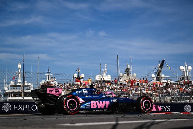 June 6, 2026, Mezzolombardo, Mezzolombardo, Italy: French driver Pierre Gasly, BWT Alpine Formula One Team drives during the Qualifying Session of the Formula 1 Louis Vuitton Grand Prix de Monaco, Montecarlo. Mezzolombardo Italy - ZUMAf150 20260606_zsp_f150_043 Copyright: xDaisyxFacinellix