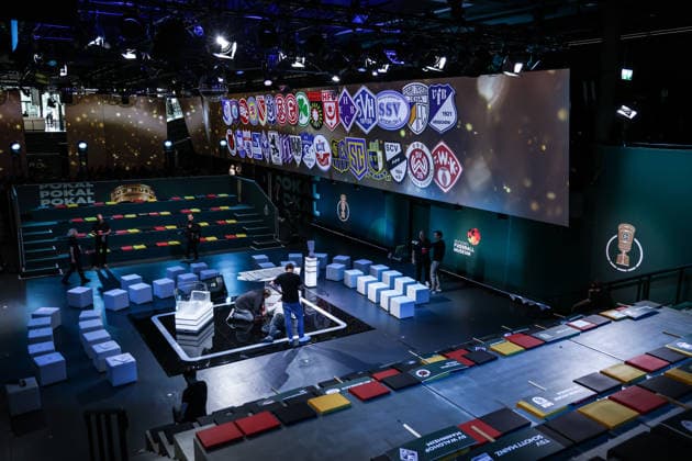 Fussball, DFB-Pokal Saison 2026 2027 DFB-Pokalauslosung zur 1.Runde 06.06.2026, Deutsches Fussballmuseum Das Deutsche Fussballmuseum vor der Pokalauslosung Dortmund Deutsches Fussballmuseum Nordrhein-Westfalen Deutschland