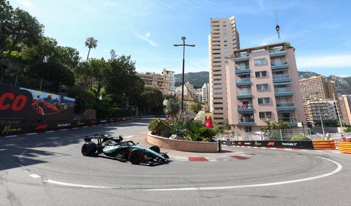 June 6, 2026, Monte-Carlo, Monaco: KIMI ANTONELLI of Mercedes in action at the Fairmont corner during the Qualifying session of the Formula 1 Grand Prix of Monaco 2026. Monte-Carlo Monaco - ZUMAc179 20260606_zep_c179_132 Copyright: xMickaelxChavetx