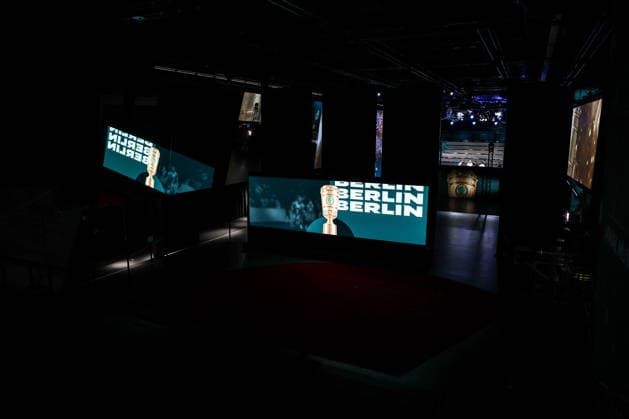 Fussball, DFB-Pokal Saison 2026 2027 DFB-Pokalauslosung zur 1.Runde 06.06.2026, Deutsches Fussballmuseum Im Deutschen Fussballmuseum findet heute die Auslosung zur 1.Hauptrunde im DFB Pokal statt Dortmund Deutsches Fussballmuseum Nordrhein-Westfalen Deutschland
