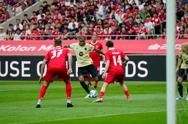 June 7, 2026, Seoul, Mapo-Gu, South Korea: The first half of the Ã¢â‚¬oe2026 Champions Impact in SeoulÃ¢â‚¬Â kicked off on June 6 at the Seoul World Cup Stadium in Mapo, Seoul. The match between the BaroÂßa Legends and the Reds Legends was as intense as a game between professional soccer players. 2026 Champions Impact In Seoul: First Half  - ZUMAk199 0858505106st Copyright: xKimxDohyeonx
