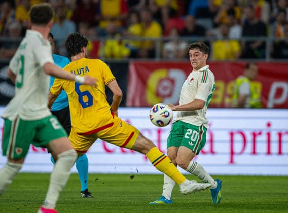 Football - International Friendly, Länderspiel, Nationalmannschaft - Romania v Wales BUCHAREST, ROMANIA - Saturday, June 6, 2026: Wales Daniel James during an International Friendly match between Romania and Wales at the Stadionul Steaua. (Photo by Alex Nicodim Propaganda) BUCHAREST Stadionul Steaua BUCHAREST ROMANIA  Copyright: xDavidxRawcliffex P2026-06-06-Romania_Wales-118