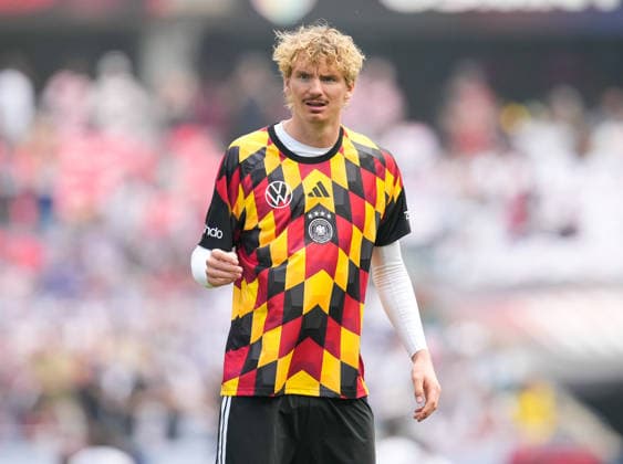 Nick Woltemade (Deutschland, 11) vor dem Spiel USA, United States vs Deutschland, Internationaler Fussball, Freundschaftsspiel, 06.06.2026 USA, United States vs Deutschland, Internationaler Fussball, Freundschaftsspiel, 06.06.2026 Chicago