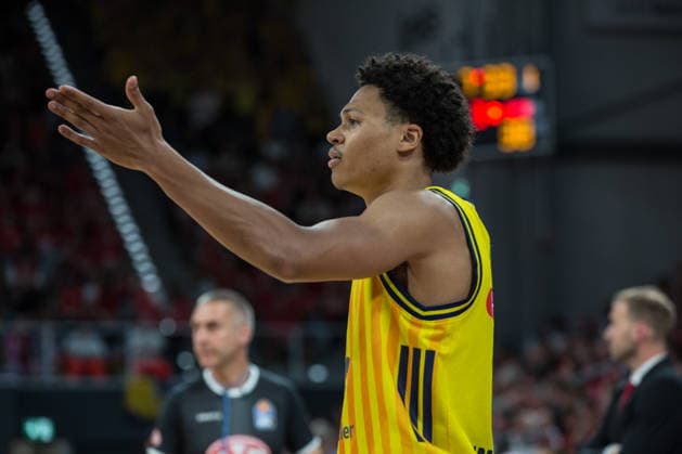 Bamberg, Deutschland 06. Juni 2026: 1. BBL Playoff Halbfinale - 2025 2026 - Sp. 4 - Bamberg Baskets gegen Alba Berlin Im Bild: Jack Kayil (Berlin) gestikuliert mit der Hand Brose Arena Bayern Copyright: xFotostandx xSchmittx