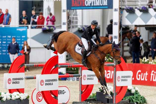 BALVE - LONGINES Balve Optimum 2026, BALVE - LONGINES Balve Optimum 2026 BAUR Simone (GER), Quel Reve CHAMPIONAT VON BALVE präsentiert von E-Holding GmbH, Wocklum Gruppe und Paul Müller GmbH Int. Springprüfung mit Stechen (1.45 m) DIETER GRAF LANDSBERG-VELEN GEDÄCHTNISPREIS Balve, Reitanlage Schloss Wocklum 06. June 2026 -