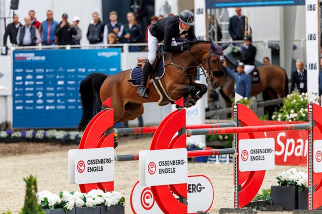 BALVE - LONGINES Balve Optimum 2026, BALVE - LONGINES Balve Optimum 2026 BUHL Laurenz (GER), Captain Bavaria CHAMPIONAT VON BALVE präsentiert von E-Holding GmbH, Wocklum Gruppe und Paul Müller GmbH Int. Springprüfung mit Stechen (1.45 m) DIETER GRAF LANDSBERG-VELEN GEDÄCHTNISPREIS Balve, Reitanlage Schloss Wocklum 06. June 2026 -