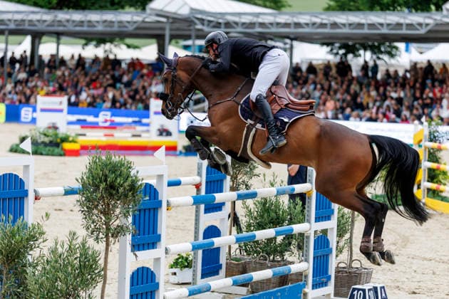 BALVE - LONGINES Balve Optimum 2026, BALVE - LONGINES Balve Optimum 2026 BUHL Laurenz (GER), Captain Bavaria CHAMPIONAT VON BALVE präsentiert von E-Holding GmbH, Wocklum Gruppe und Paul Müller GmbH Int. Springprüfung mit Stechen (1.45 m) DIETER GRAF LANDSBERG-VELEN GEDÄCHTNISPREIS Balve, Reitanlage Schloss Wocklum 06. June 2026 -