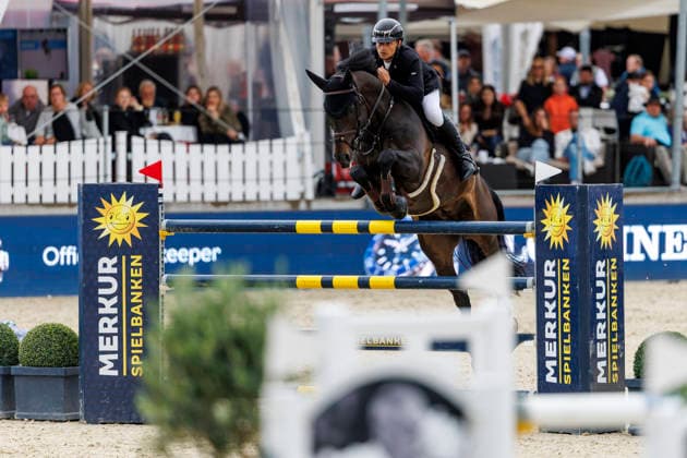 BALVE - LONGINES Balve Optimum 2026, BALVE - LONGINES Balve Optimum 2026 LAHMANN Daniel (GER), Chess vd Berghoeve Z CHAMPIONAT VON BALVE präsentiert von E-Holding GmbH, Wocklum Gruppe und Paul Müller GmbH Int. Springprüfung mit Stechen (1.45 m) DIETER GRAF LANDSBERG-VELEN GEDÄCHTNISPREIS Balve, Reitanlage Schloss Wocklum 06. June 2026 -