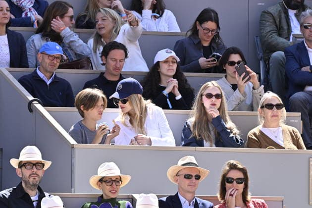 Tennis -Internationaux de France - Roland Garros 2026 - ITF - 06 06 2026 - Tennis -Internationaux de France - Roland Garros 2026 - ITF - 06 06 2026 - Natalia Vodianova et ses enfants ParisFrance  Copyright: xChryslenexCaillaud Psnewzx