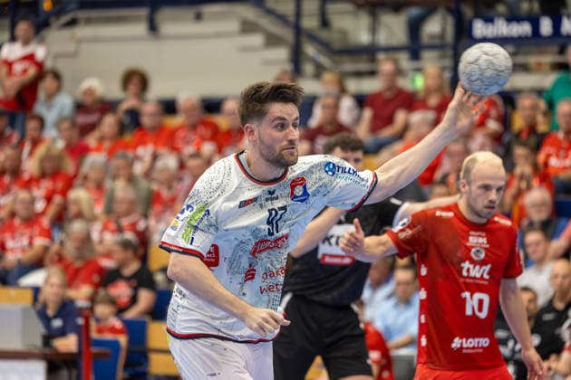 2. HBL (Handball-Bundesliga), Saison 2025 26, 34. Spieltag: Eulen Ludwigshafen gegen TV 05 07 Hüttenberg