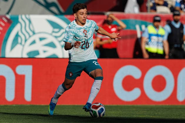 Francisco Conceicao seen during International Friendly, Länderspiel, Nationalmannschaft game between national teams of Portugal and Chile (Luis Loureiro Ball Raw Images PT) Oeiras Estadio Nacional Portugal Copyright: xLuisxLoureirox luisloureiro_portugal_chile_2526-36