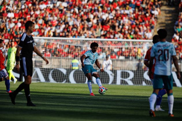 Renato Veiga seen during International Friendly, Länderspiel, Nationalmannschaft game between national teams of Portugal and Chile (Luis Loureiro Ball Raw Images PT) Oeiras Estadio Nacional Portugal Copyright: xLuisxLoureirox luisloureiro_portugal_chile_2526-18