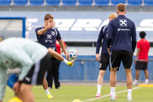 SOCCER - FIFA World Cup, WM, Weltmeisterschaft, Fussball 2026, preview SANTA BARBARA,CALIFORNIA,USA,06.JUN.26 - SOCCER - FIFA World Cup 2026, USA, Mexico, Canada, preview, Oesterreichischer Fussball-Bund, training team AUT. Image shows Alexander Prass (AUT).  GEPAxpictures xArminxRauthner