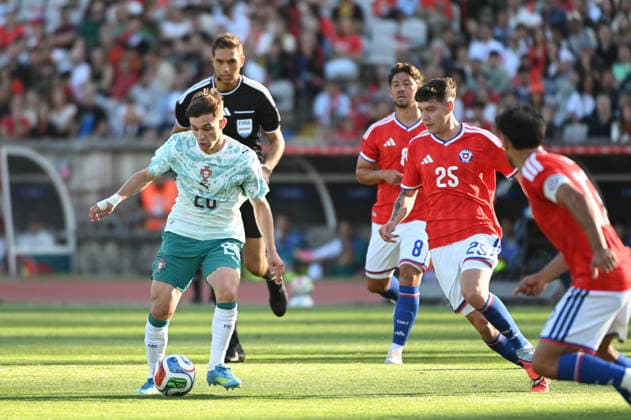 June 6, 2026, Lisbon, Lisbon, Portugal: FRANCISCO CONCEICAO forward of Portugal in action during the International Friendly, Länderspiel, Nationalmannschaft match at the Estadio Nacional (Jamor) in Oeiras, Portugal, on June 6, 2026. 2026 PORTUGAL V CHILE INTERNATIONAL FRIENDLY  - ZUMAr238 20260606_zip_r238_020 Copyright: xRicardoxRochax
