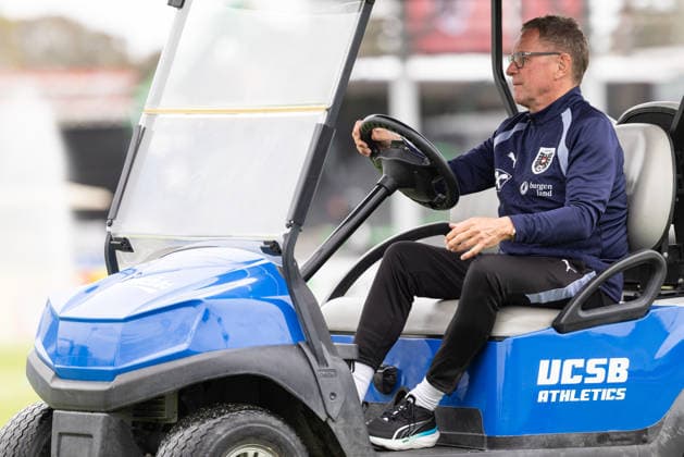SOCCER - FIFA World Cup, WM, Weltmeisterschaft, Fussball 2026, preview SANTA BARBARA,CALIFORNIA,USA,06.JUN.26 - SOCCER - FIFA World Cup 2026, USA, Mexico, Canada, preview, Oesterreichischer Fussball-Bund, training team AUT. Image shows head coach Ralf Rangnick (AUT).  GEPAxpictures xArminxRauthner