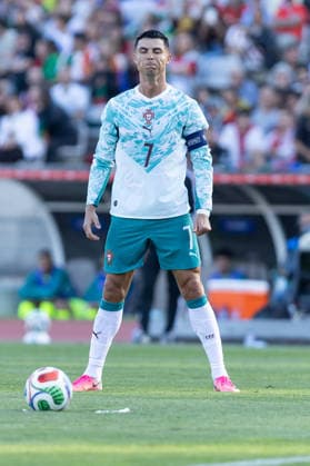 June 6, 2026, Caxias, Lisbon, Portugal: Portugal and Al-Nassr forward CRISTIANO RONALDO (7) in action during the game for the International Friendly, Länderspiel, Nationalmannschaft game between Portugal vs Chile at Estadio Nacional Soccer 2026: Portugal Vs Chile  - ZUMAs359 20260606_zsp_s359_025 Copyright: xAlexandrexdexSousax