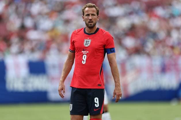 Harry Kane of England England v New Zealand, International Friendly, Länderspiel, Nationalmannschaft Football, Raymond James Stadium, Tampa, Florida, USA - 06 Jun 2026Tampa Raymond James Stadium Florida (FL) United States of America EDITORIAL USE ONLY No use with unauthorised audio, video, data, fixture lists, club league logos or live services. Online in-match use limited to 120 images, no video emulation. No use in betting, games or single club league player publications. Copyright: xDustinxMarkland Shutterstockx 16912910ae