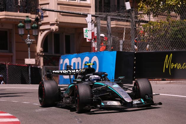 F1 Gran Prix of Monaco Andrea Kimi Antonelli of Mercedes-AMG F1 Team on track during qualifying for the F1 Grand Prix of Monaco at Monte-Carlo Circuit on June 6, 2026 in Montecarlo, Monaco. Monaco Monte-Carlo Monaco Copyright: xMarcoxCanonierox