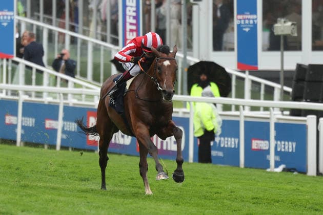 Bay City Roller (J. Oisin Murphy T. George Scott) wins the Coolmore Coronation Cup during The Derby Meeting at Epsom Racecourse, Epsom, UK on 6 June 2026. Copyright: xKenxSparksx 45050059
