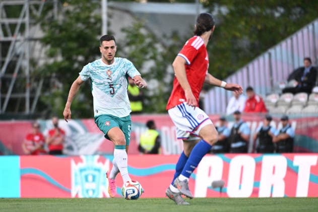 June 6, 2026, Lisbon, Lisbon, Portugal: DIOGO DALOT defender of Portugal in action during the International Friendly, Länderspiel, Nationalmannschaft match at the Estadio Nacional (Jamor) in Oeiras, Portugal, on June 6, 2026. Lisbon Portugal - ZUMAr238 20260606_zip_r238_036 Copyright: xRicardoxRochax