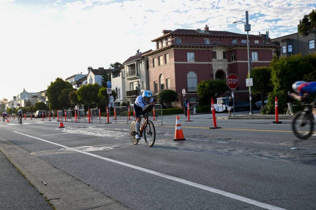 Sokin Escape From Alcatraz Triathlon - T100 San Francisco 2026 SAN FRANCISCO, CA - JUNE 6: The Sokin Escape From Alcatraz Triathlon 2026 - T100 is held at Marina Blvd in San Francisco, California, United States on June 6, 2026. Tayfun Coskun Anadolu California United States. Editorial use only. Please get in touch for any other usage.  Copyright: x2026xAnadoluxTayfunxCoskunx