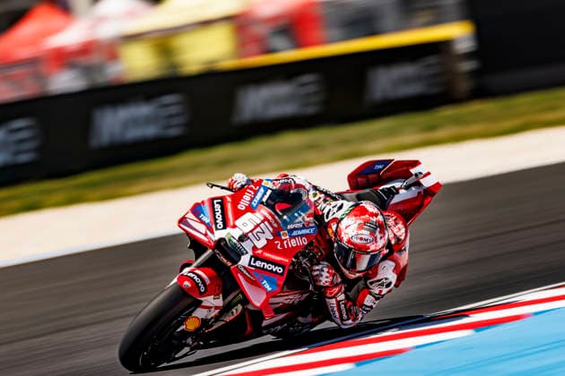 MotoGP of Hungary - Sprint & Qualifying Number 63 Ducati Lenovo Team rider Francesco Bagnaia participates in qualifying at the 2026 Grand Prix of Hungary. Balatonfokajar, Balatonfokajar Hungary  Copyright: xStephenxBlackberryx originalFilename:blackberry-2026gran260606_npOfy.jpg