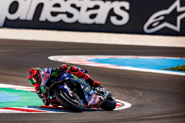 MotoGP of Hungary - Sprint & Qualifying Number 20 Monster Energy Yamaha MotoGP rider Fabio Quartararo during qualifying at the 2026 Grand Prix of Hungary. Balatonfokajar, Balatonfokajar Hungary  Copyright: xStephenxBlackberryx originalFilename:blackberry-2026gran260606_npNii.jpg
