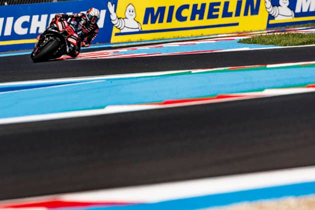 MotoGP of Hungary - Sprint & Qualifying Number 72 Aprilia Racing rider Marco Bezzecchi during qualifying at the 2026 Grand Prix of Hungary on Month Day, Year . Balatonfokajar, Balatonfokajar Hungary  Copyright: xStephenxBlackberryx originalFilename:blackberry-2026gran260606_npiW9.jpg