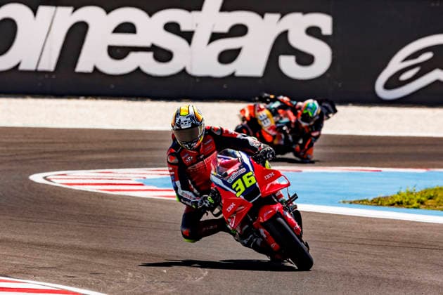 MotoGP of Hungary - Sprint & Qualifying Number 36 Honda Team rider Joan Mir during qualifying at the 2026 Grand Prix of Hungary on Month Day, Year . Balatonfokajar, Balatonfokajar Hungary  Copyright: xStephenxBlackberryx originalFilename:blackberry-2026gran260606_npt6Q.jpg