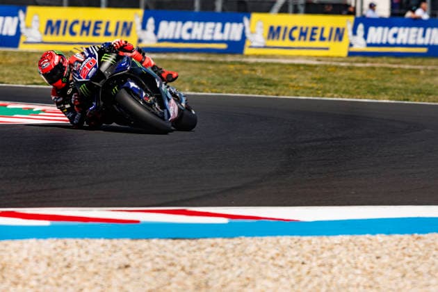 MotoGP of Hungary - Sprint & Qualifying Number 20 Monster Energy Yamaha MotoGP rider Fabio Quartararo during qualifying at the 2026 Grand Prix of Hungary. Balatonfokajar, Balatonfokajar Hungary  Copyright: xStephenxBlackberryx originalFilename:blackberry-2026gran260606_npNG2.jpg