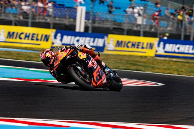 MotoGP of Hungary - Sprint & Qualifying Number 12 Red Bull KTM Tech3 rider Maverick Vinales participates in qualifying at the 2026 Grand Prix of Hungary. Balatonfokajar, Balatonfokajar Hungary  Copyright: xStephenxBlackberryx originalFilename:blackberry-2026gran260606_npo3X.jpg
